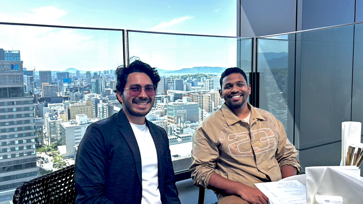 インド視察に行ったメンバーで夕食会