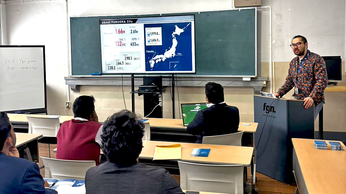 Fukuoka Growth Nextでのセミナーの様子