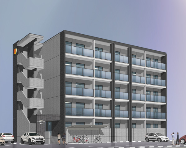 （仮称）ラ・シック大津南外観イメージ