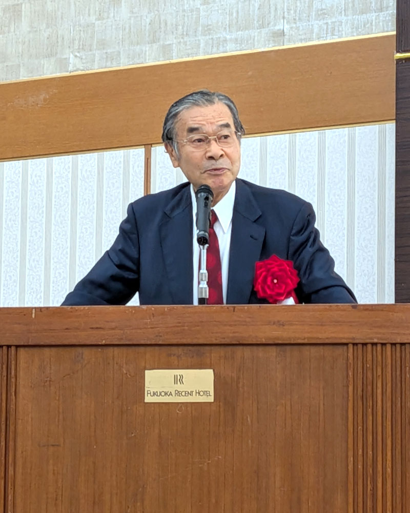 講演を行う久保田氏