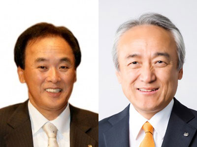 左：中村明彦氏（自民党福岡県支部連合会HPより） 右：蔵内勇夫氏（本人公式HPより）