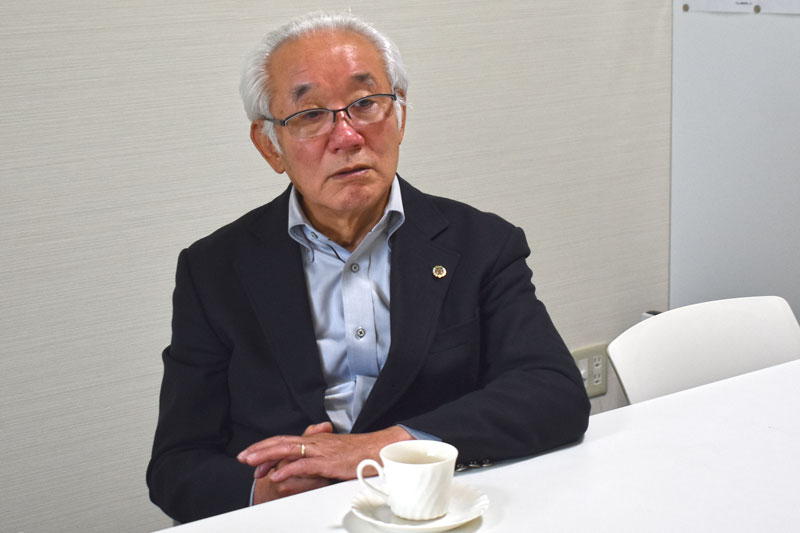理事長・水落清十郎氏