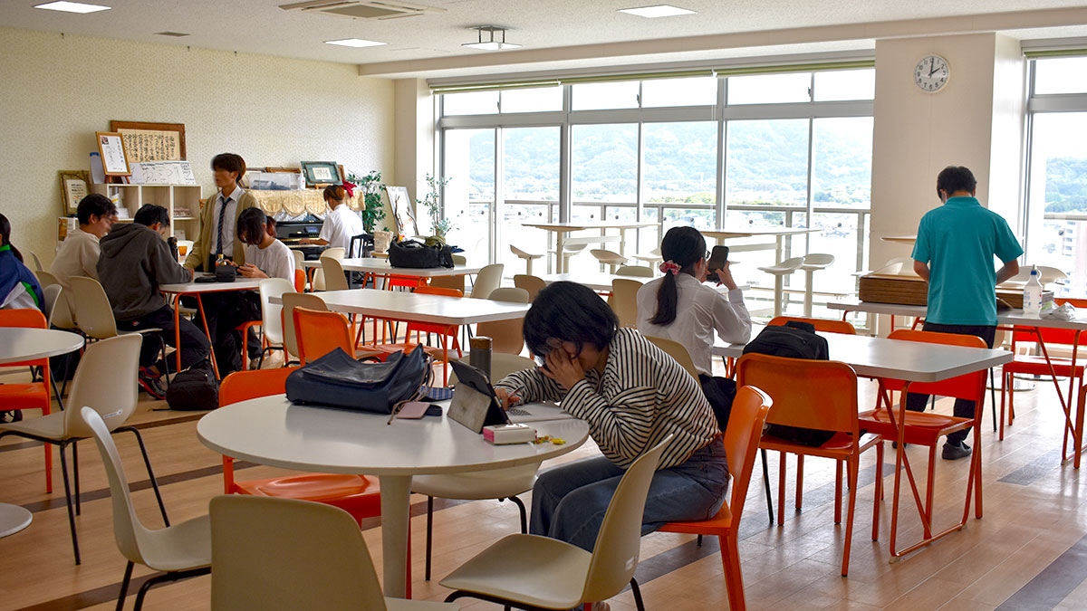 学校内の様子