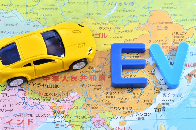 中国 電気自動車 イメージ
