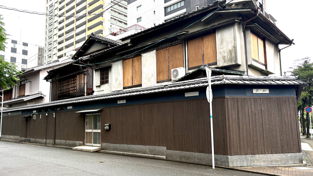 老舗料亭「老松」