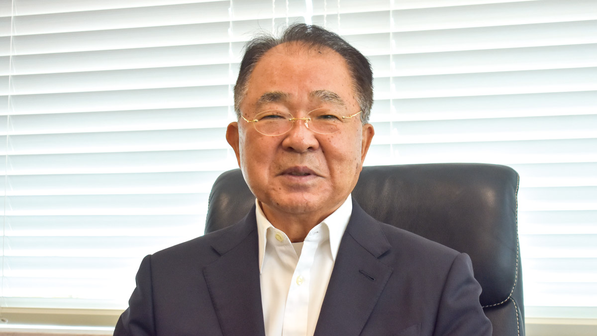 （一社）山口県建設業協会 会長／住吉工業（株） 代表取締役会長　中村髙志 氏