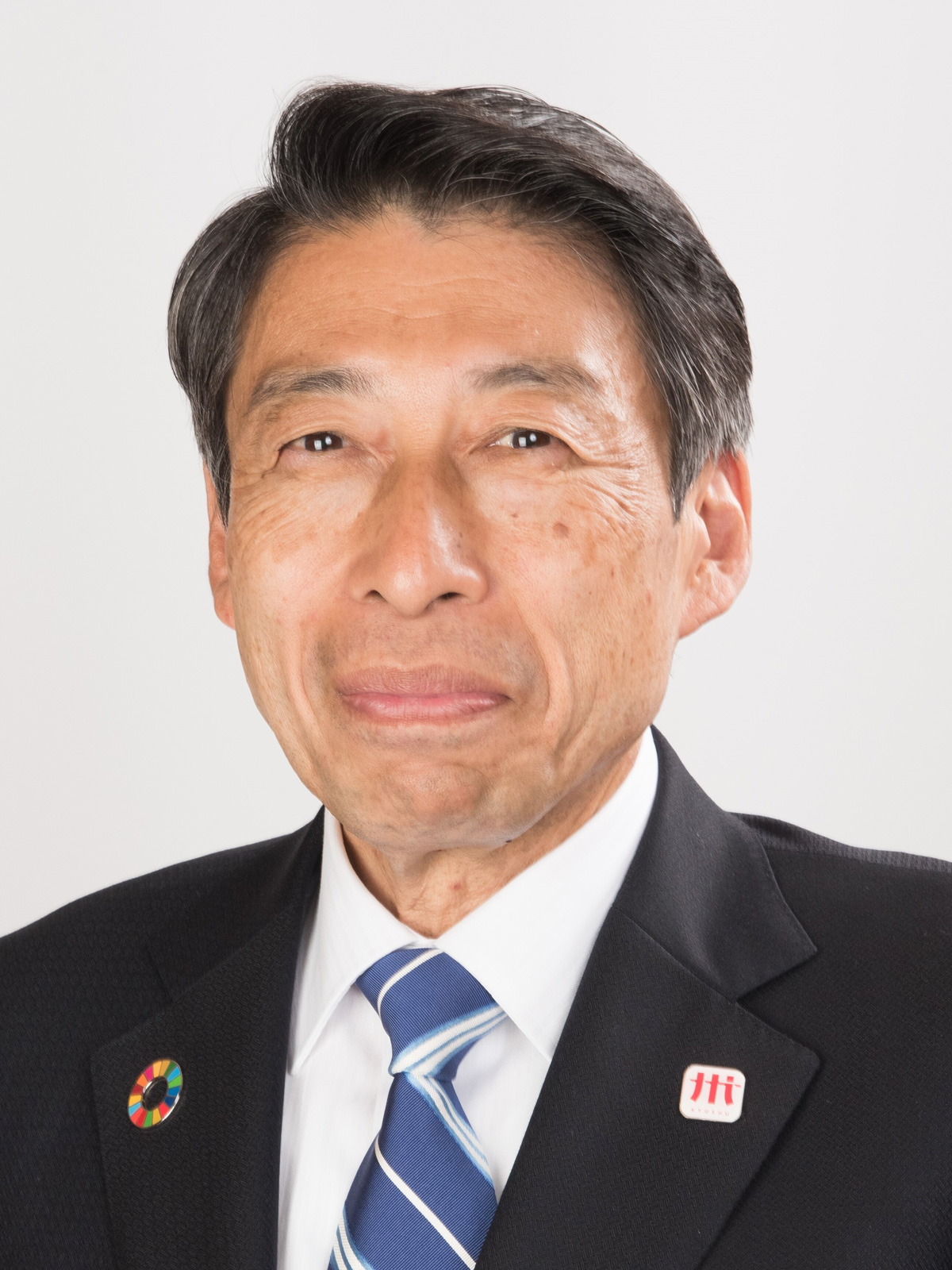 服部誠太郎福岡県知事（写真：地方創生図鑑／内閣府地方創生推進室、CC BY 4.0）