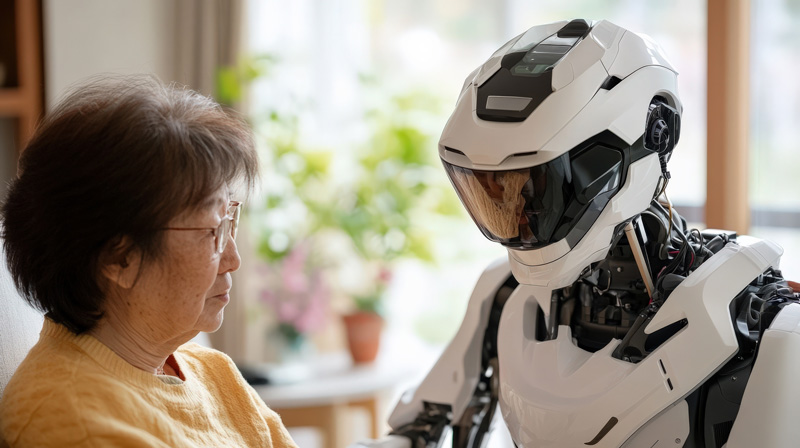 介護ロボット　イメージ