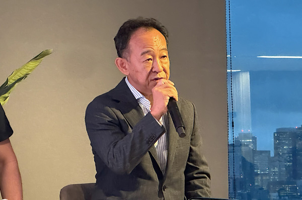 座談会に参加した野村不動産ソリューションズの常務執行役員・林陽平氏