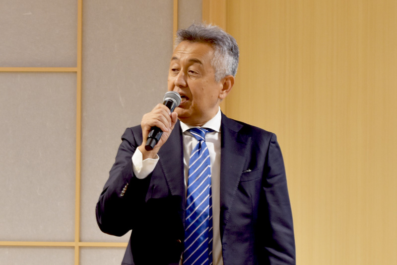 中締めは（株）カンサイしんこう代表取締役・松永雄大氏