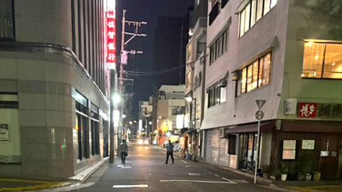 旧博多の街