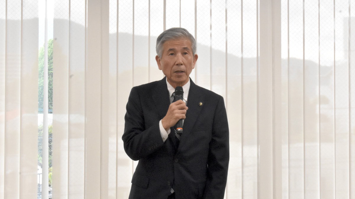 筑紫野市・平井一三市長 次期市長選に不出馬