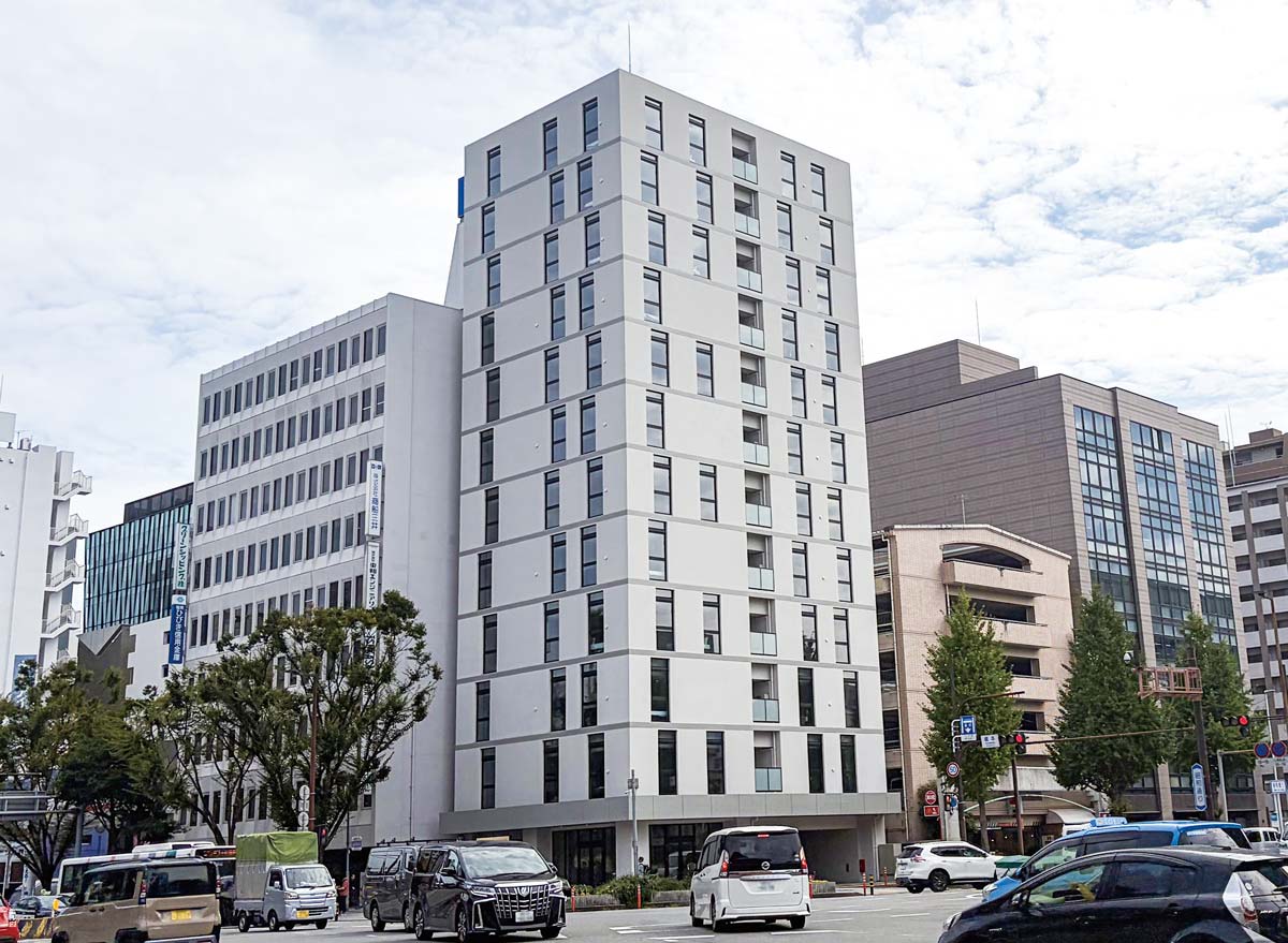 今年9月に竣工した「Hotel-Lumia-HAKATA」（綱場町）