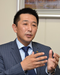 (株)高橋商店代表取締役社長高橋努武氏