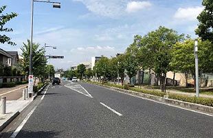 ガードレールの色が変わる 景観重視のまちづくり 公式 データ マックス Netib News