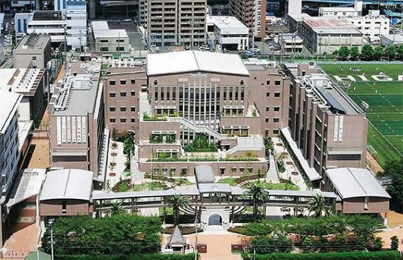 東福岡高等学校 最新技術と設備を導入し学習環境を向上 学園創立65周年記念にふさわしい新校舎 前 公式 データ マックス Netib News