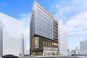 中洲大洋跡地、工事完了は来年12月を予定