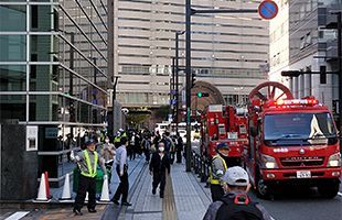 天神火災騒ぎ　通報は誤報、大丸福岡は通常の営業に復帰