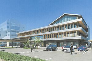 日南市新庁舎建設、吉原JVが17.5億円で落札