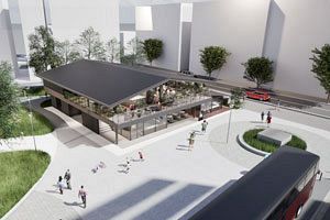 博多旧市街に新拠点「HAKATA 縁 TERRACE」　出来町公園にぎわい施設、27年秋開業へ