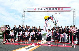 【熊本県】三角大矢野道路が開通～渋滞緩和、観光浮揚へ