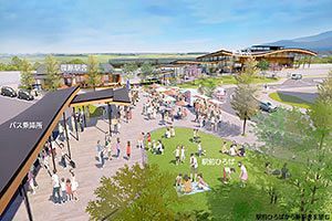 肥前鹿島駅の新駅舎建築、松尾建設JVが落札