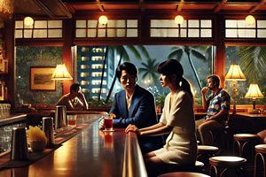 小説『ジョージ君、アメリカへ行く』（3）ワイキキの夜