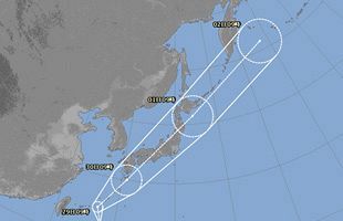 台風24号が29日に沖縄、30日に九州・本州に最接近のおそれ
