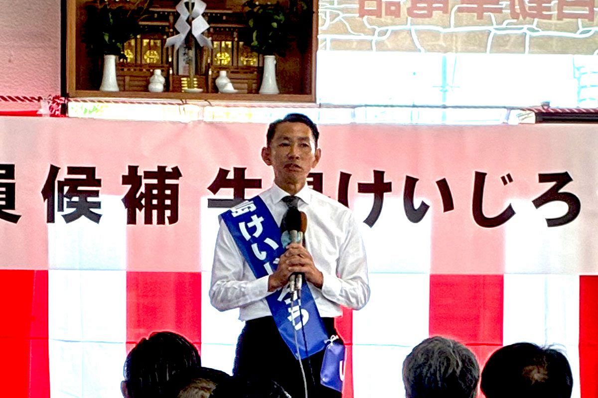 蔵内前議長の辞職による福岡県議補選・筑後市選挙区が告示～昼時点で3人が立候補