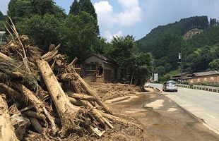 豪雨災害の記録を後世に～東峰村「災害伝承館」11月オープン予定