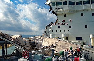 【社長インタビュー】台風21号で関空連絡橋に激突した「宝運丸」船主～「閉じ込めの原因になった」と謝罪（前）