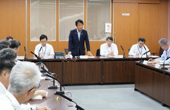 豪雨災害からの復旧復興は「いまだ道半ば」　福岡県災害復旧・復興推進本部会議