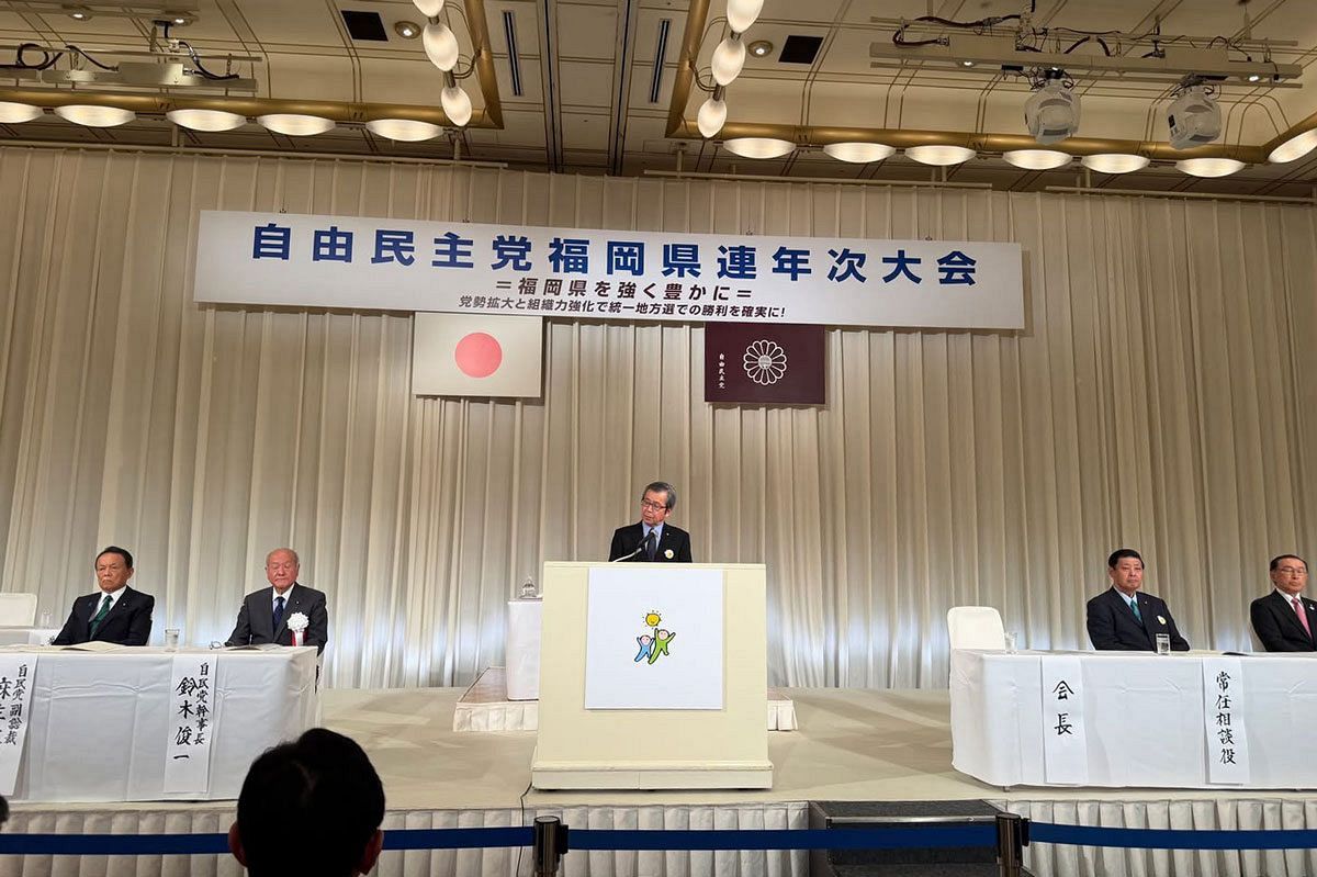 高市首相の「公認出せない」意向を受け、松本国寛自民福岡県連会長に対する辞任圧力強まる