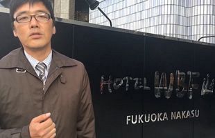 民事再生法申請のＷＢＦホテル＆リゾーツ～「ホテルＷＢＦ福岡中洲」前からレポート