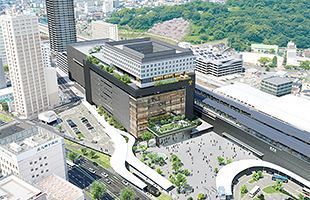 熊本駅周辺開発の核となる「熊本駅ビル」着工～開業予定は2021年春