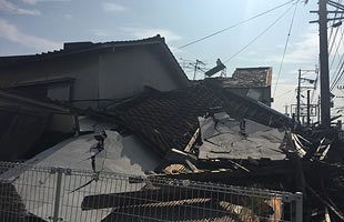 熊本地震発生から半年、解体で増える更地と進まない修繕工事