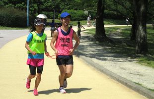 福岡からパラリンピック選手を！マラソンを通して感動を分ち合いたい