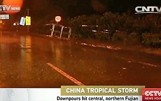 台風13号、台湾や福建省に大きな被害