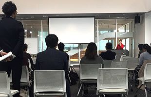 北九州大学で海外インターンシップ報告会