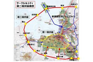 【再掲】2050年代を見据えた福岡のグランドデザイン構想（55）～「福岡サークル&シティ第二環状線」構想