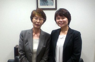 劇団道化・副理事長が台湾総領事館を訪問