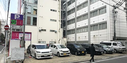 まちかど風景・今泉で９階建の店舗ビルが計画