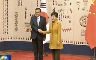 韓国パク大統領、中国ナンバー２と会談