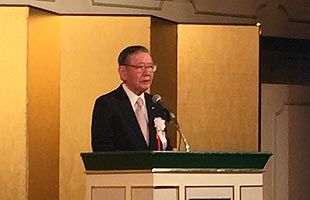 福岡県日韓親善協会、新春懇親会を開催