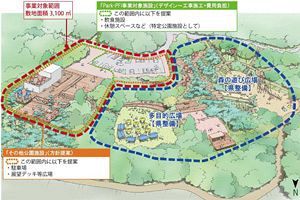 再整備進む西公園、展望広場周辺の整備業者を公募へ