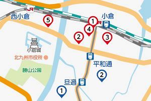 25年地価公示・北九州 1位から5位は小倉駅周辺