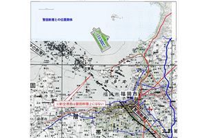 【再掲】2050年代を見据えた福岡のグランドデザイン構想（34）～新福岡空港島（案）と警固断層との位置関係