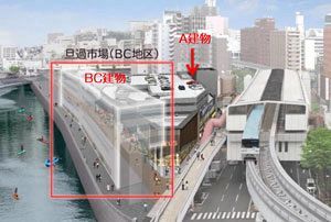 旦過市場の北九州市立大新学部、実施設計業務を公募
