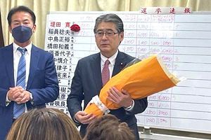 【統一地方選2023】福岡市議選（中央区）つつみだ寛氏が3期目当選確実