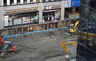 博多駅前陥没事故　埋戻し作業進捗リポート（11月11日）
